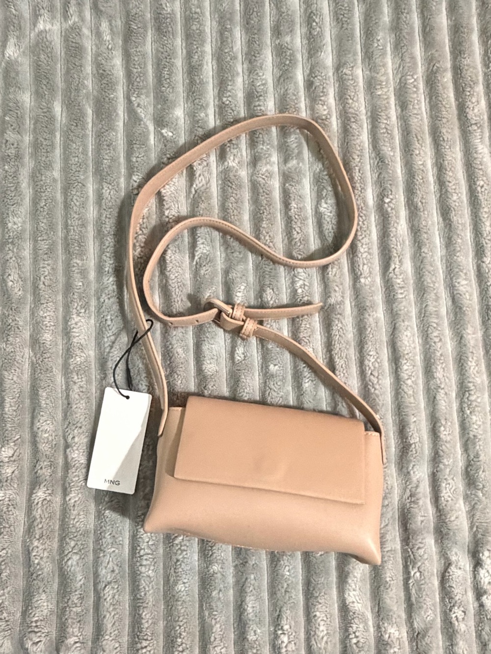 Mango Beige Crossbody Bag NWT
